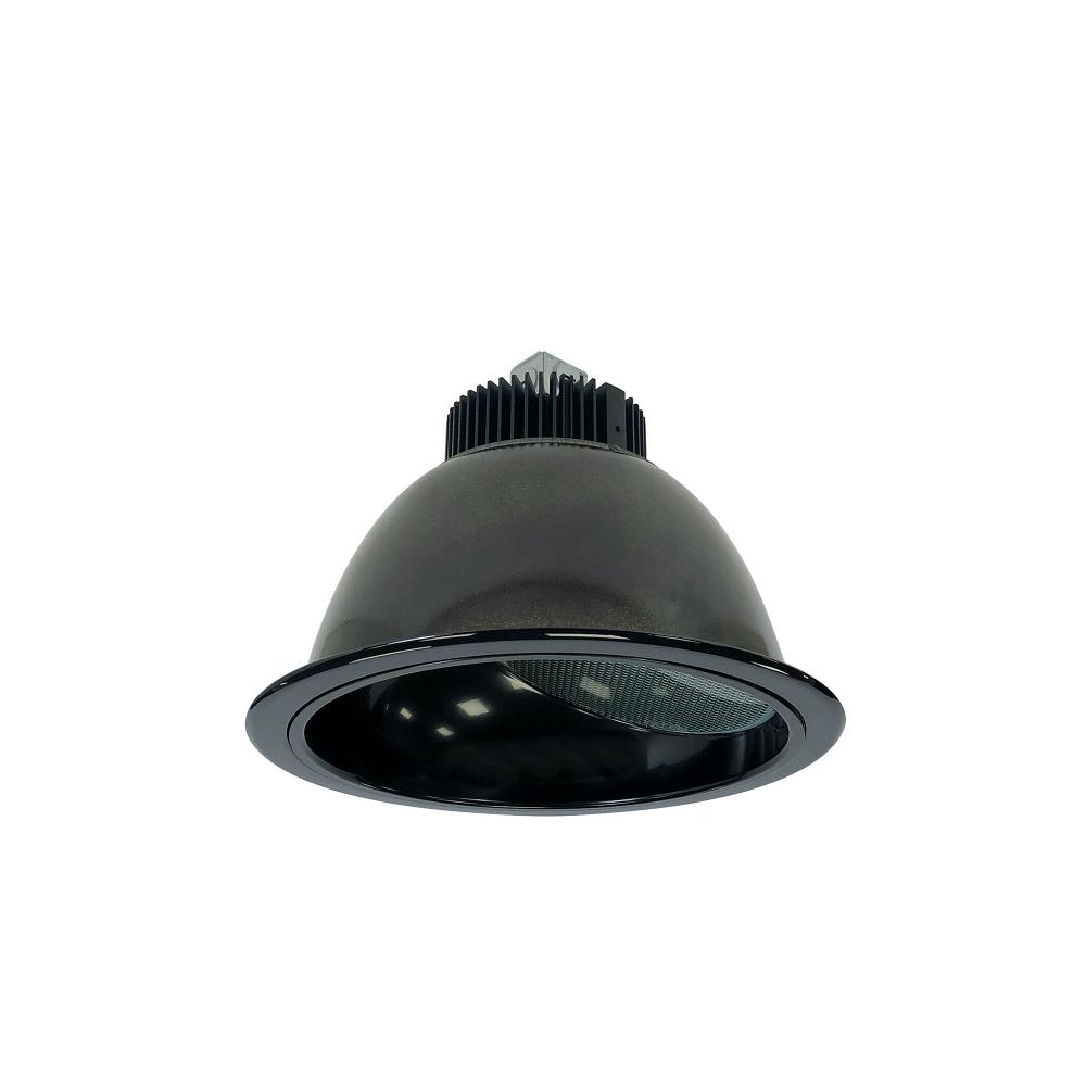 8" Sapphire II Wall Wash, 900lm, 4000K, Flood, Black Self Flanged