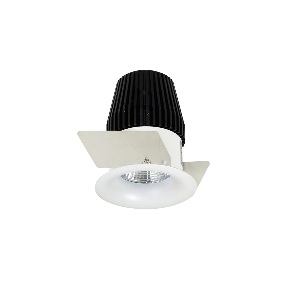 1" Iolite LED BWF Round Bullnose, 600lm, 5000K, Matte Powder White Reflector / Matte Powder