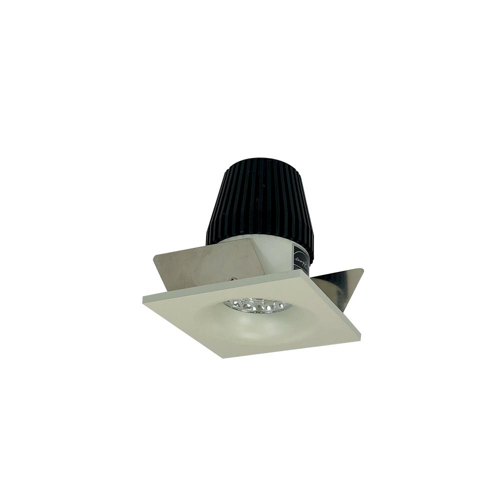 1" Iolite LED BWF Square Bullnose, 600lm, 3500K, White Reflector / White Flange