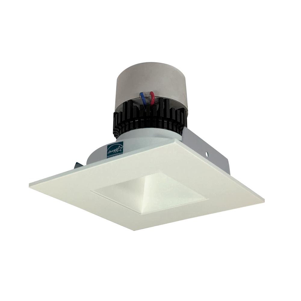 4" Pearl LED Square Retrofit Reflector with Square Aperture, 800lm / 12W, Comfort Dim, White