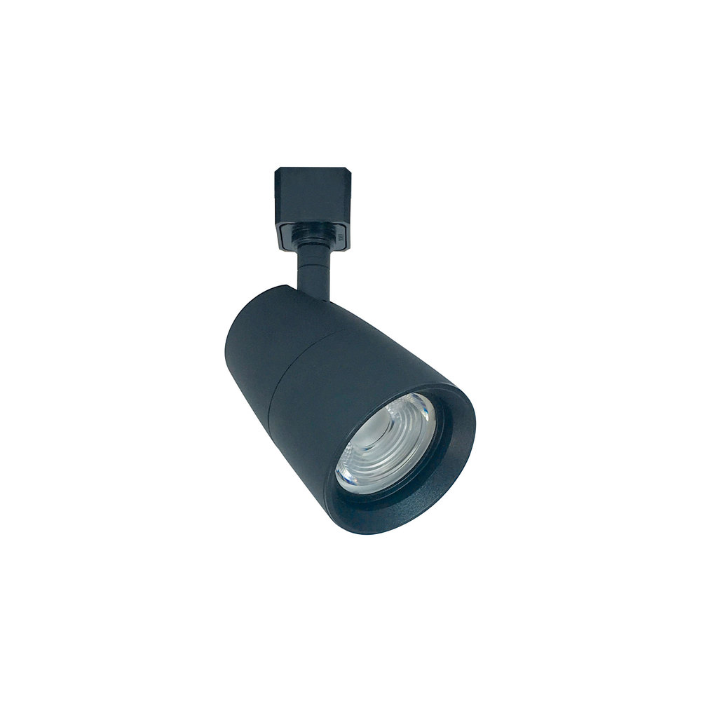 MAC XL LED Track Head, 1250lm, 18W, 3500K, Spot/Flood, Black, J-Style