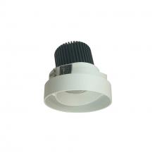 Nora NIO-4RTLA30XWW/10 - 4" Iolite LED Round Trimless Adjustable, 1000lm / 14W, 3000K, White Adjustable / White Reflector