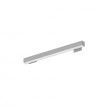 Nora NWLIN-21030A/L2-R4 - 2' L-Line LED Wall Mount Linear, 2100lm / 3000K, 2"x4" Left Plate & 4"x4" Right