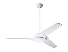 Modern Fan Co. FLO-GW-52-WH-372-002 - Flow Fan; Gloss White Finish; 52" White Blades; 20W LED; Fan Speed and Light Control (3-wire)