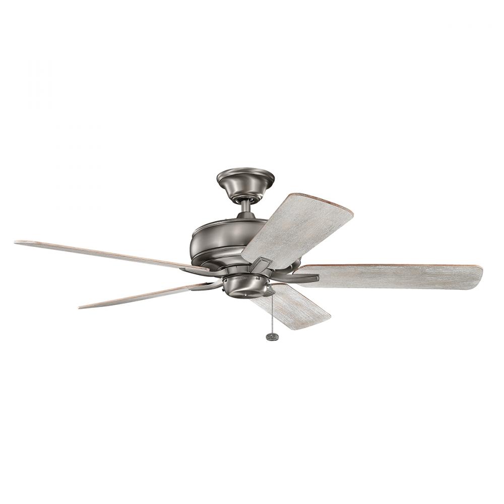 Terra 52" Fan Burnished Antique Pewter