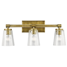 Kichler 45868NBR - Audrea™ 3 Light Vanity Light Natural Brass