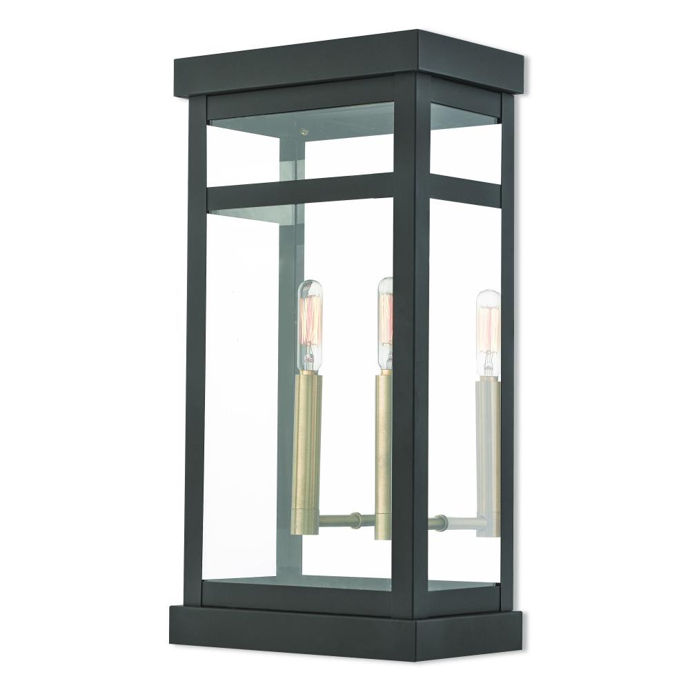 2 Lt BZ Outdoor Wall Lantern