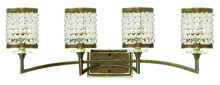 Livex Lighting 50564-64 - 4 Light Palacial Bronze Bath Light