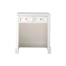 James Martin Vanities 825-CU30-BW-3CLW - De Soto 30''  Countertop  Unit (makeup counter), Bright White w/ 3 CM Classic White Quar