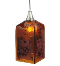 Meyda Green 123746 - 6.5"Sq Metro Fusion The Rock Draped Mini Pendant