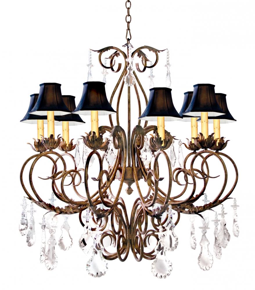 42" Wide Felicia 10 Light Chandelier