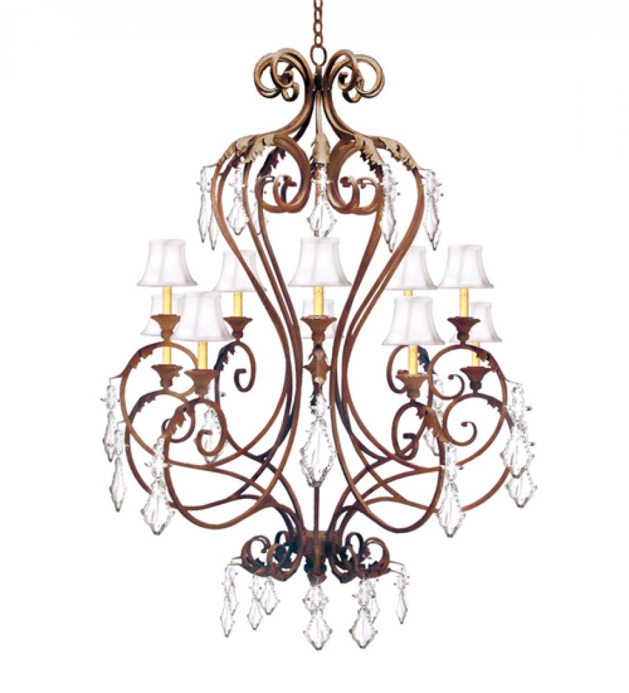 42" Wide Josephine 10 Light Chandelier