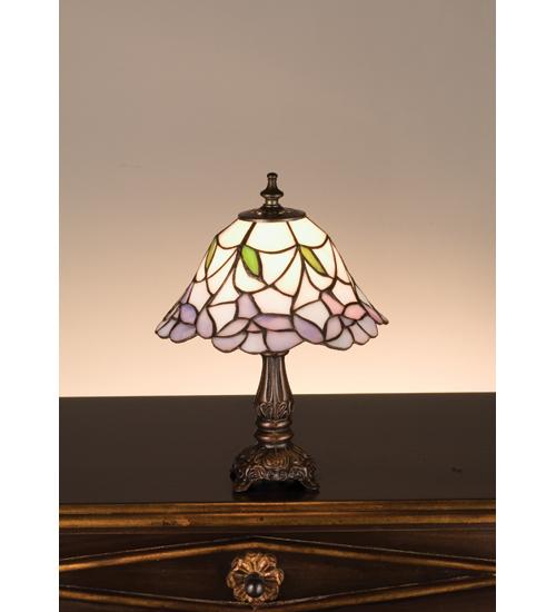 12" High Daffodil Bell Mini Lamp