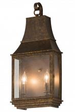 Meyda Blue 115726 - 10"W Bastille Lantern Wall Sconce