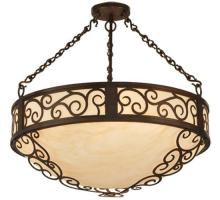 Meyda Blue 160803 - 24" Wide Lilliana Inverted Pendant