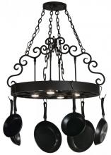 Meyda Blue 151752 - 32"W Dior 4 LT Pot Rack