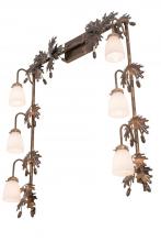 Meyda Blue 191400 - 36"W X 42"H Oak Leaf & Acorn 6 LT Vanity Light