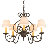 Meyda Blue 197364 - 24" Wide Jenna 5 LT Chandelier