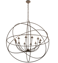 Meyda Blue 204082 - 54" Wide Atom Enerjisi 12 Light Chandelier