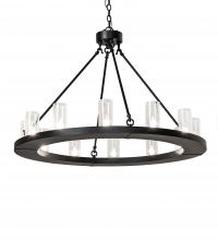 Meyda Blue 244280 - 42" Wide Loxley 12 Light Chandelier