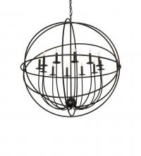 Meyda Blue 247640 - 42" Wide Atom Enerjisi 12 Light Chandelier