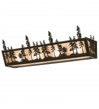 Meyda Blue 31360 - 30" Wide Tall Pines Vanity Light