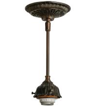 Meyda Blue 48917 - 5" Wide Mahogany Bronze 1 Light Pendant Hardware