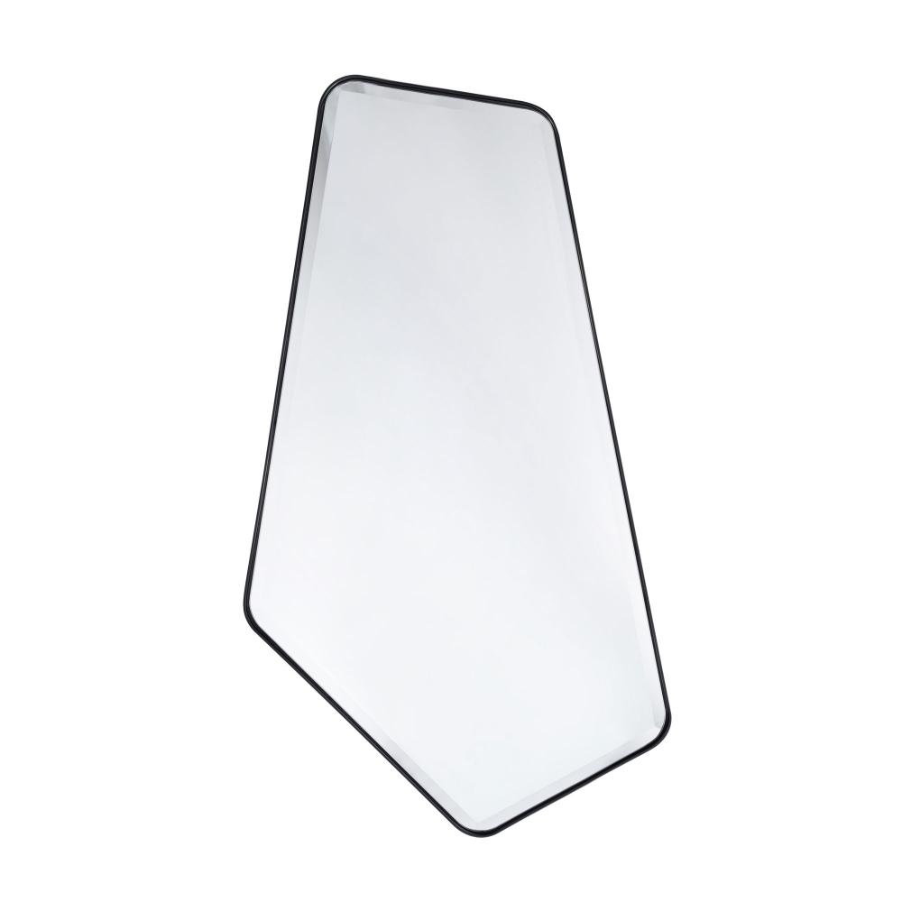 The Fun Trap 22x40 Beveled Mirror - Black