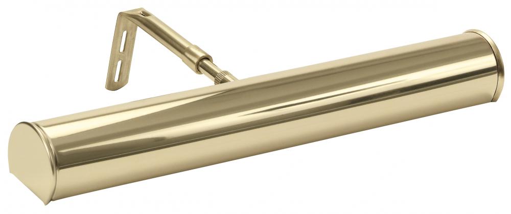 Advent 14" Polished Brass Plug-In Picture Lights
