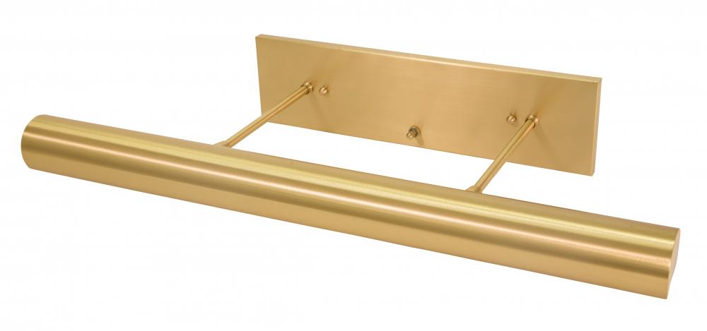 Direct Wire Contemporary 24" Satin Brass Plug-In Picture Lights