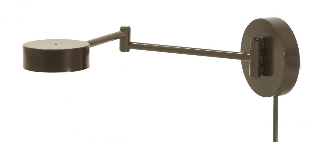 Generation LED Swing Arm Wall Swings In Architectural Bronze