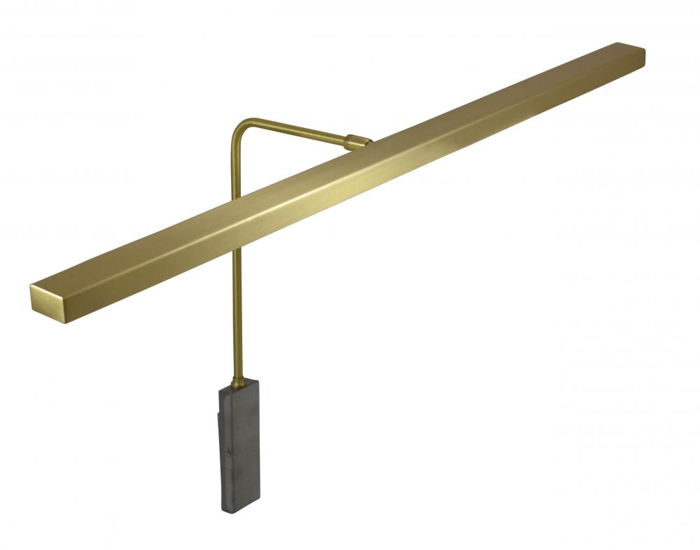 Horizon 26" LED Plug-In Picture Lights in Satin Brass