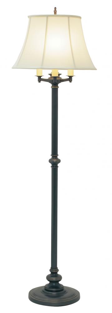 Newport 66" Oil Rubbed Bronze Six-Way Floor Lamps