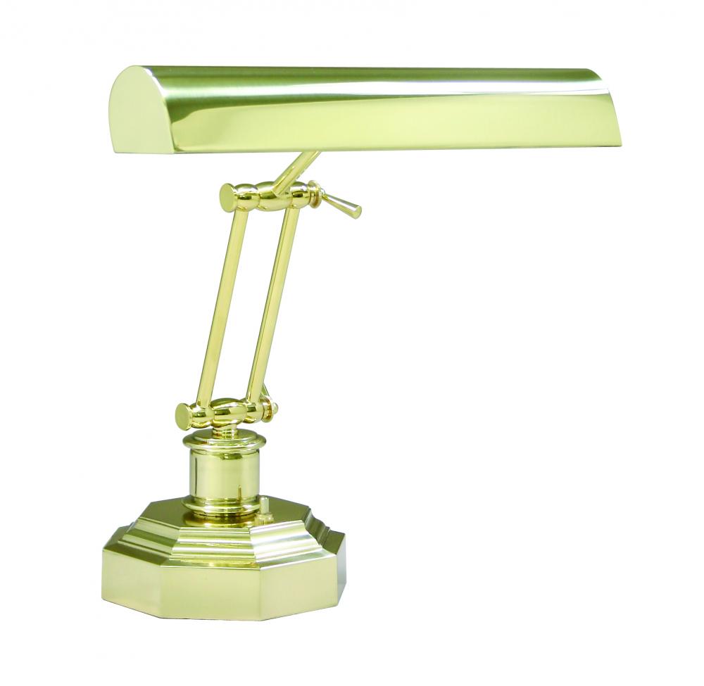 Desk/Piano Lamp 14" Polished Brass