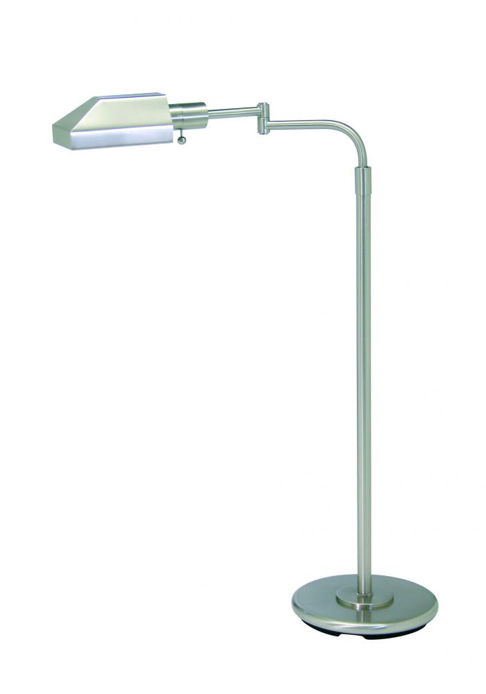 Home/Office Satin Nickel Floor Lamps