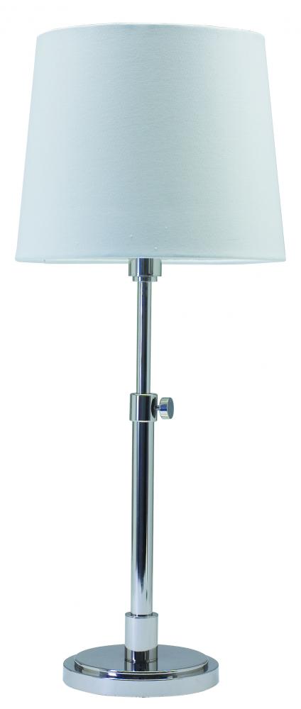 Townhouse Adjustable Table Lamps in Polished Nickel