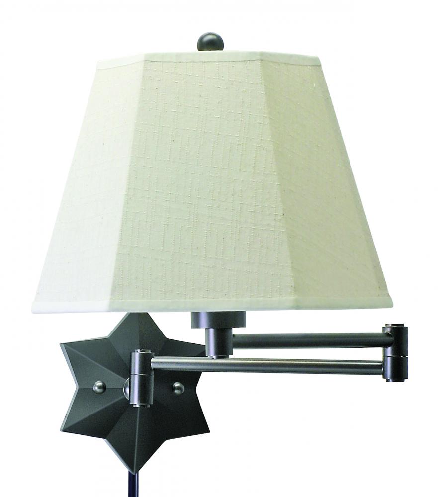 Wall Swing Arm Lamp in Oil Rubbed Bronze