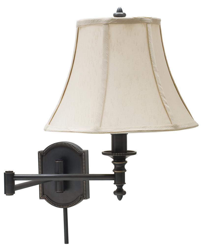 Wall Swing Arm Lamp in Oil Rubbed Bronze