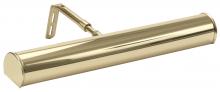 House of Troy ABLED14-61 - Advent 14" Polished Brass Battery Picture Lights Operated LED Plug-In Picture Lights