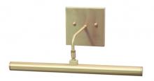 House of Troy DSLEDZ14-51 - Direct Wire Slim-Line LED 14" Satin Brass Plug-In Picture Lights