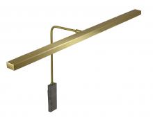 House of Troy HLEDZ26-51 - Horizon 26" LED Plug-In Picture Lights in Satin Brass