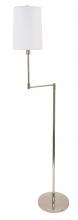 House of Troy WOL400-PN - Wolcott Swing Arm Floor Lamps in Polished Nickel