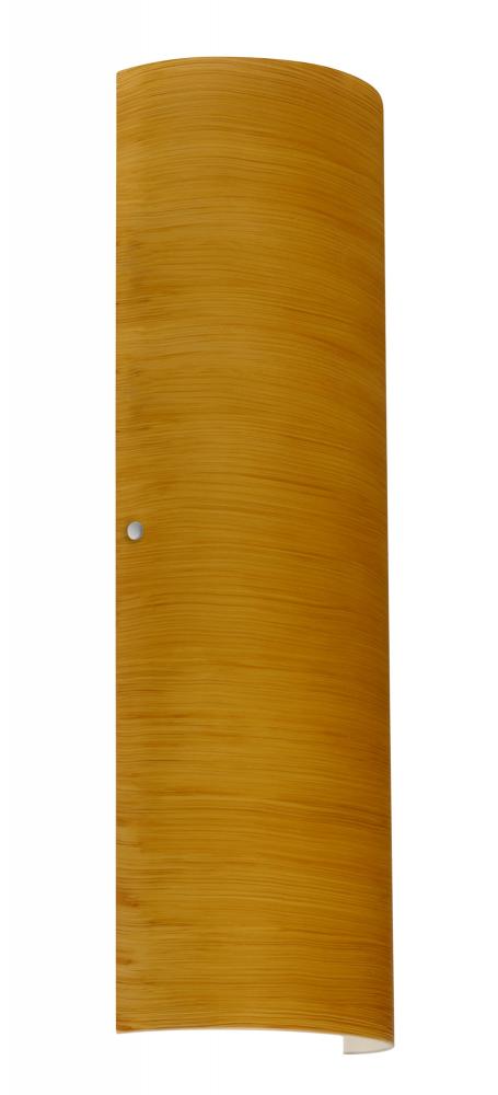 Besa Torre 22 LED Wall Oak Satin Nickel 2x11W LED