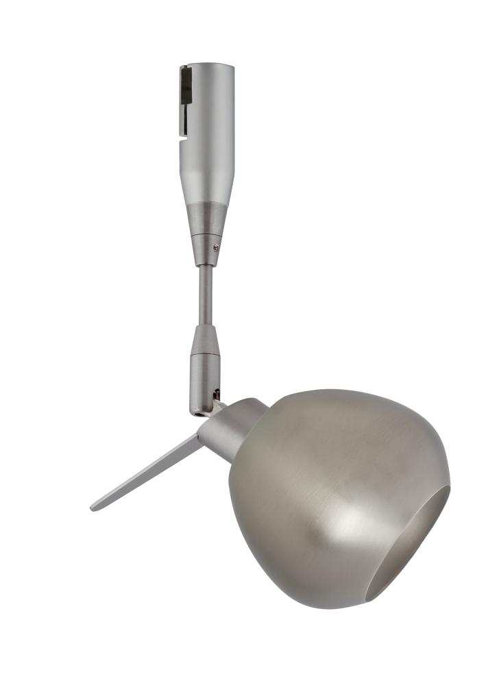 Besa Mojo Spotlight With 18" Stem Metal Satin Nickel 1x50W Halogen Mr16