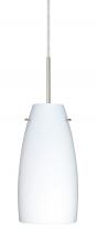 Besa Lighting 1JT-151207-SN - Besa Tao 10 Pendant Satin Nickel Opal Matte 1x100W Medium Base