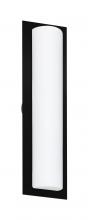 Besa Lighting 3NW-BARC22-BK - Besa Barclay 22 Wall, Opal Matte, Black, 3x40W B10