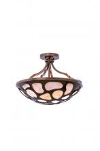 Kalco 501951CP - Gramercy Semi Flush Mount