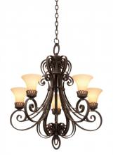 Kalco 5198AC/1479 - Mirabelle 5 Light Chandelier