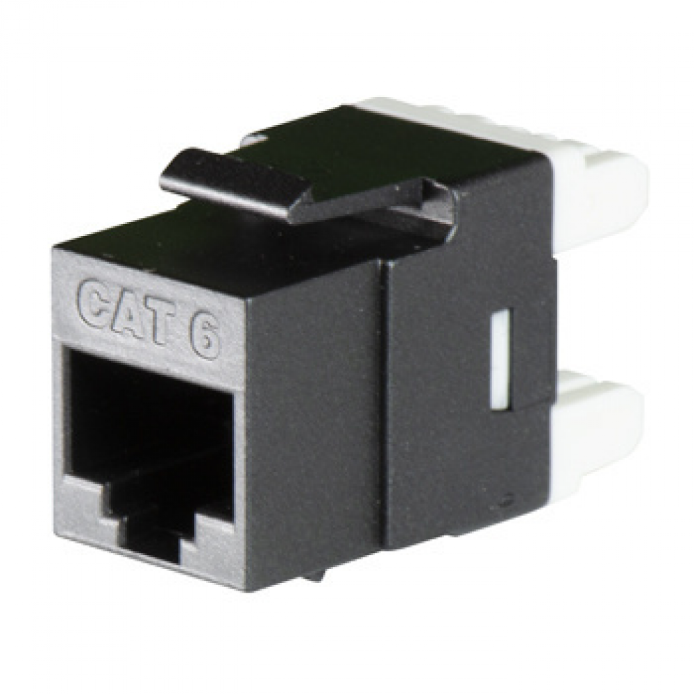 Adorne® Cat 6 RJ45 Data Insert, Graphite