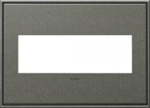 Legrand AWC3GBP4 - Brushed Pewter 3-Gang Wall Plate AWC3GBP4